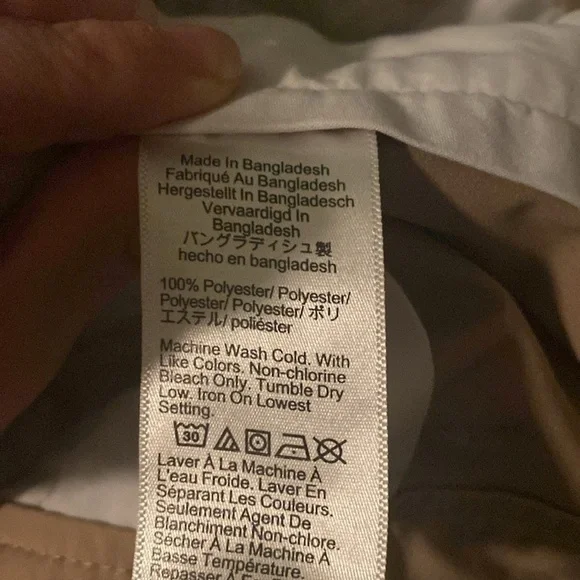 J Crew Factory Flex Slim Fit Chinos Sz 30W 30L Tan - Picture 7 of 8